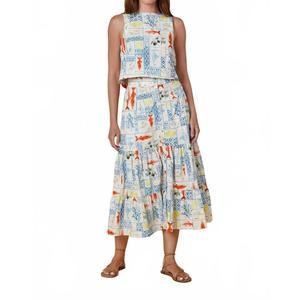 NEW OLIVIA BY LIVRO dani crop top in ii lido